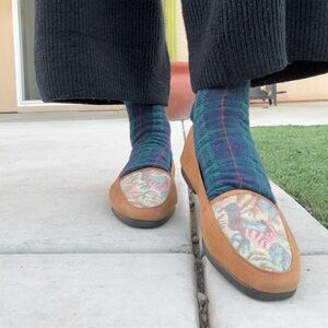 G.H. Bass Suede Slip On Size 8